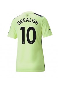 Fotbalové Dres Manchester City Jack Grealish #10 Dámské Třetí Oblečení 2022-23 Krátký Rukáv